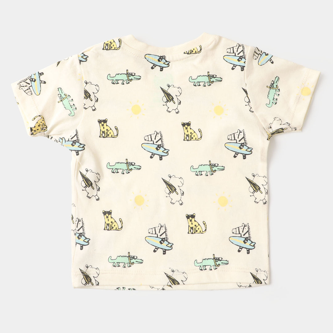 Infant Boys Set 2 PC Animals - After Glow