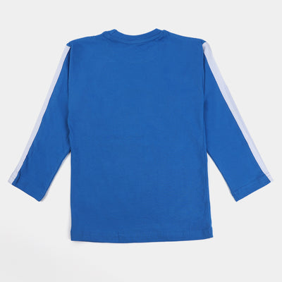 Boys Cotton T-Shirt Sonic - Blue