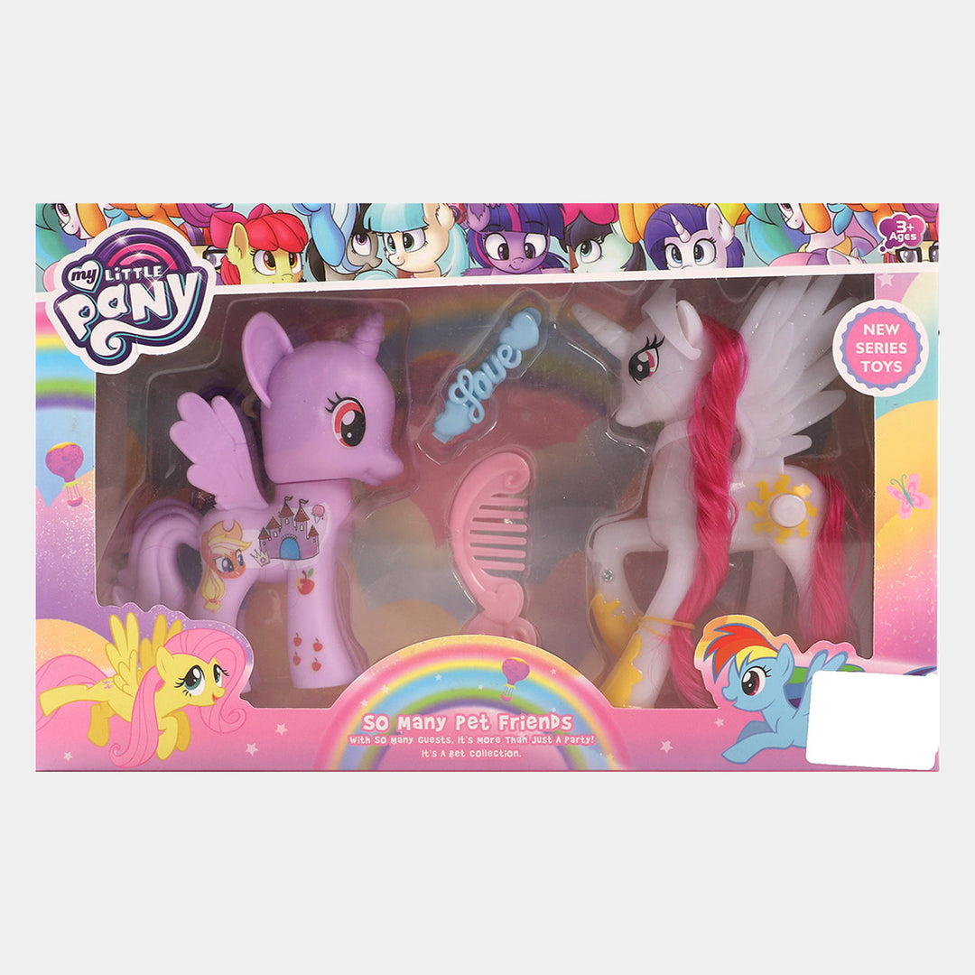Little Cartoon Character Play Set For Kids