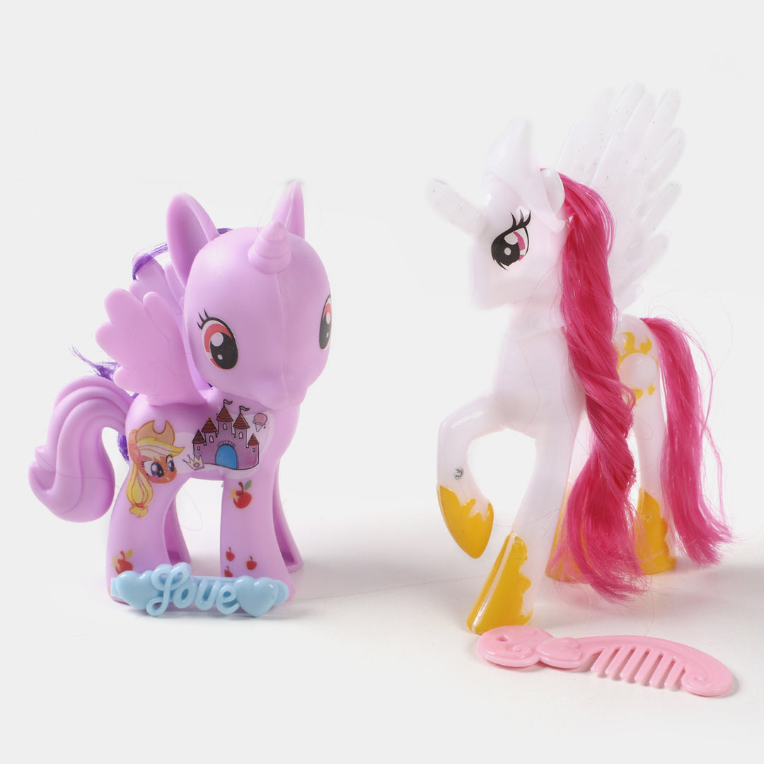Little Cartoon Character Play Set For Kids