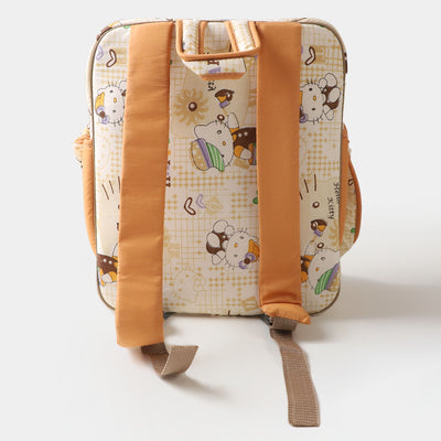 Backpack Hello Cat | BROWN