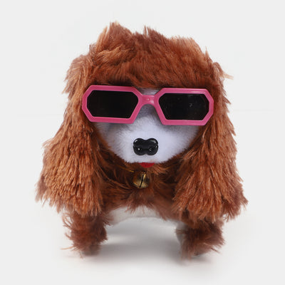 Sound Music & Walking Battery Operated Dog For Kids