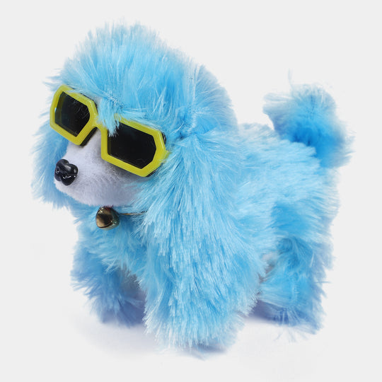 Sound Music & Walking Battery Operated Dog For Kids