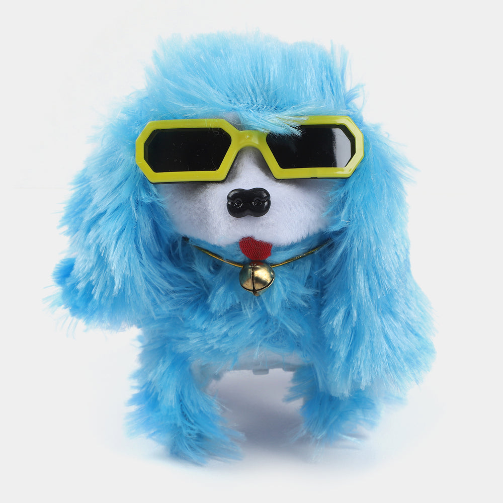 Sound Music & Walking Battery Operated Dog For Kids