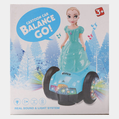 Electric Balance Car With Doll For Kids