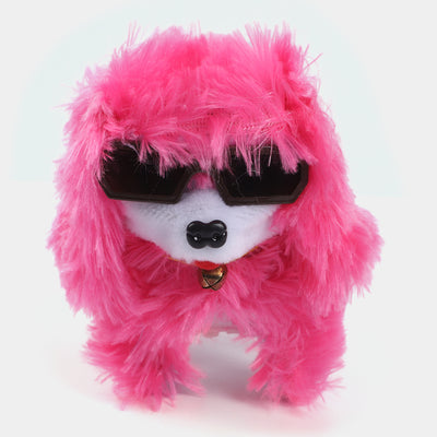 Sound Music & Walking Battery Operated Dog For Kids