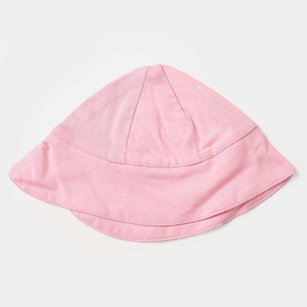 Baby Flower Cap/Hat 6M+ | Pink