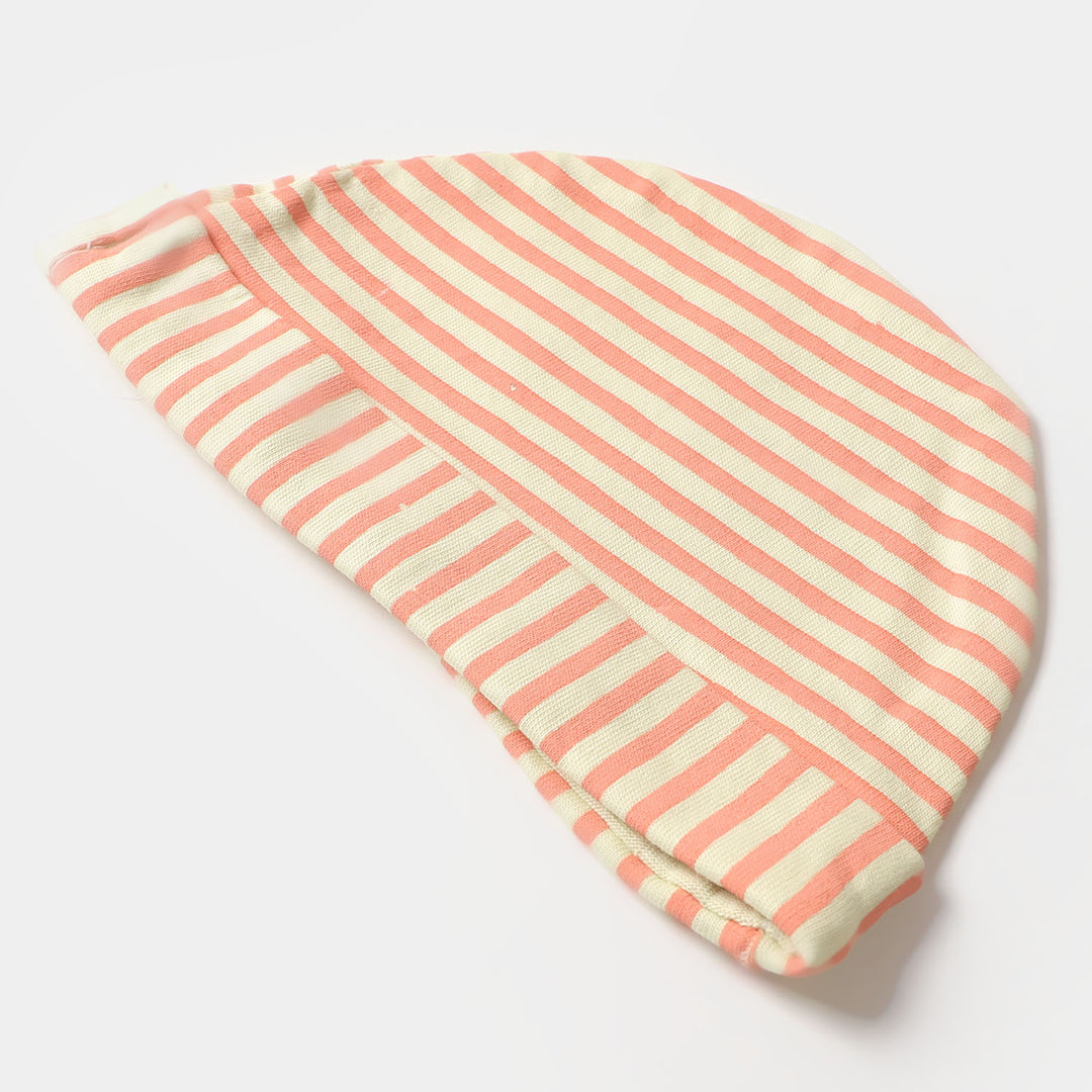 Baby Round Cap | Stripe