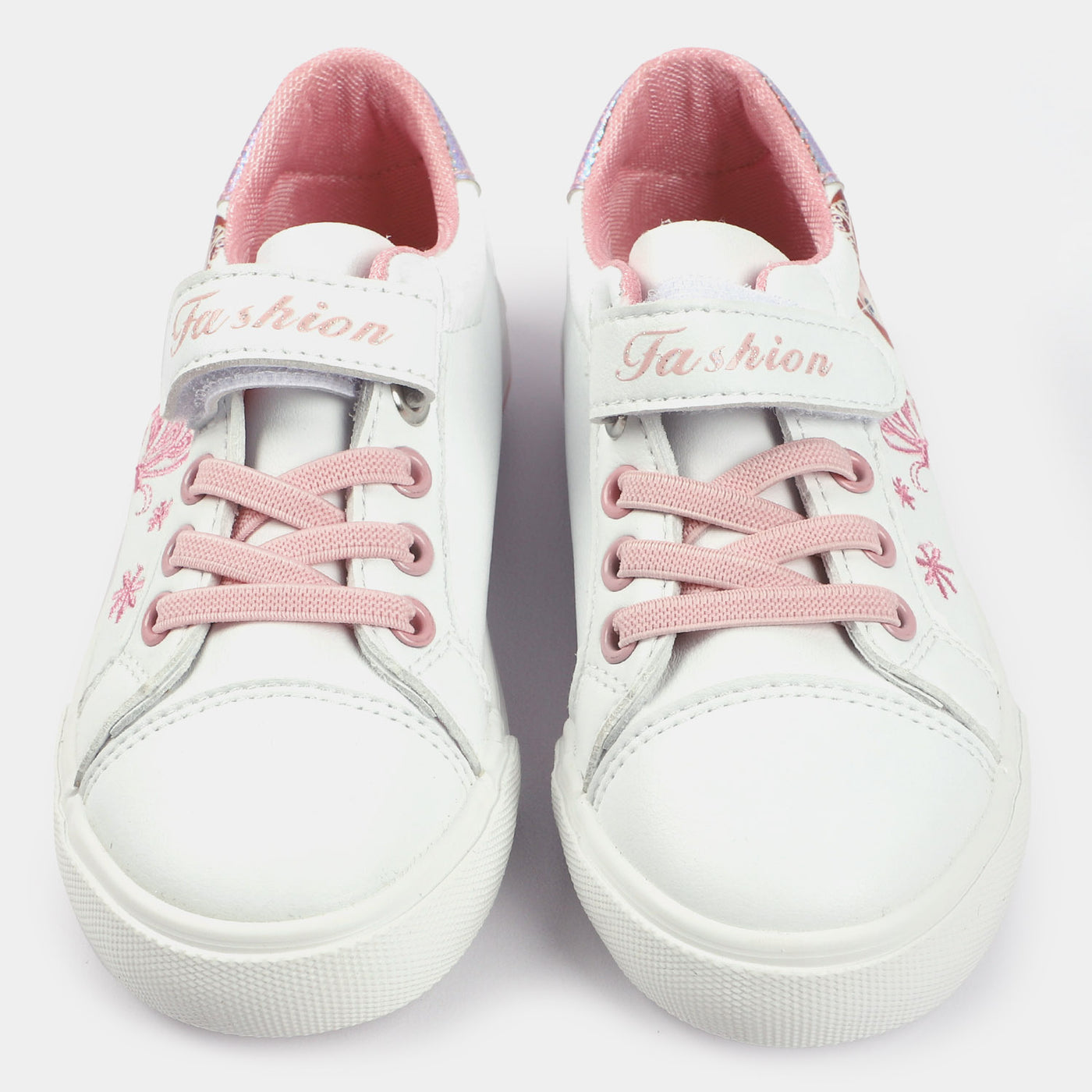 Girls Sneakers 5790-White/Pink