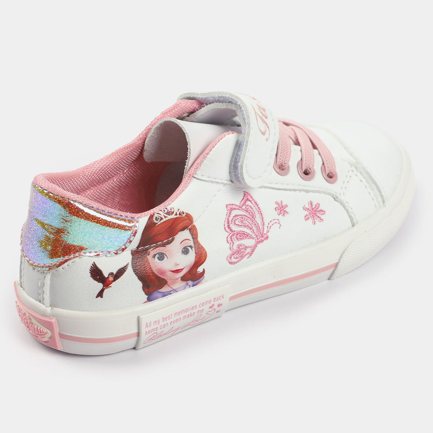 Girls Sneakers 5790-White/Pink