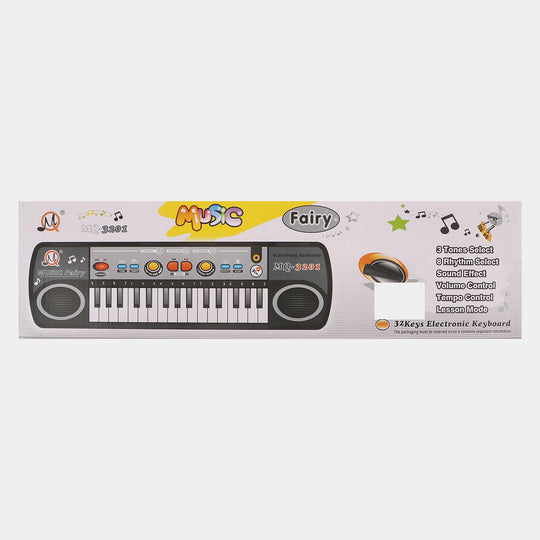 32 Keys Keyboard With Microphone For Kids