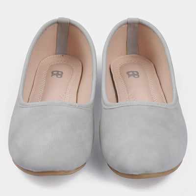 Girls Pumps 203-57-GREY