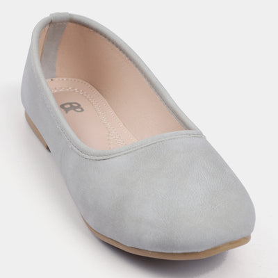 Girls Pumps 203-57-GREY