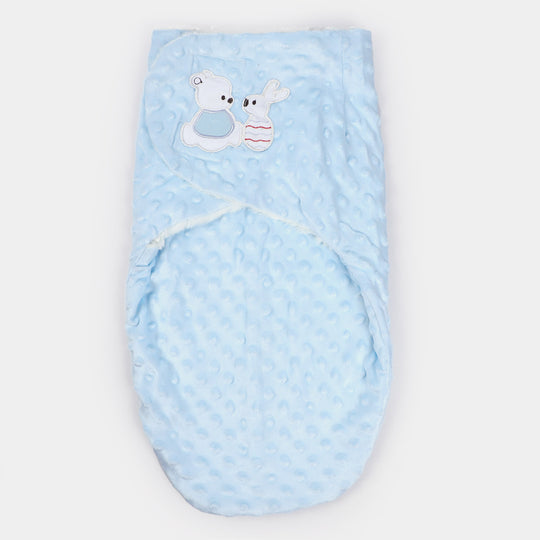 Swaddle Wrap Velvety Fur For Infant