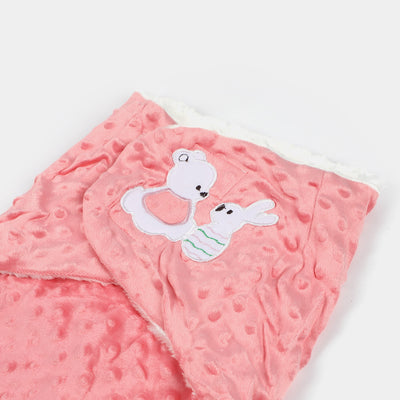 Swaddle Wrap Velvety Fur For Infant