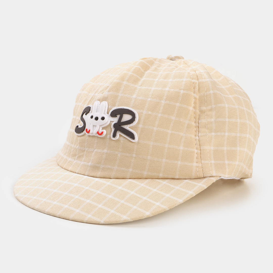 Infant Baby Cap/Hat 6M+ | Cream