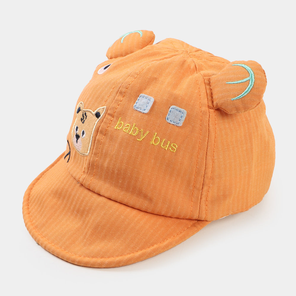 Infant Baby Cap/Hat 6M+ | ORANGE