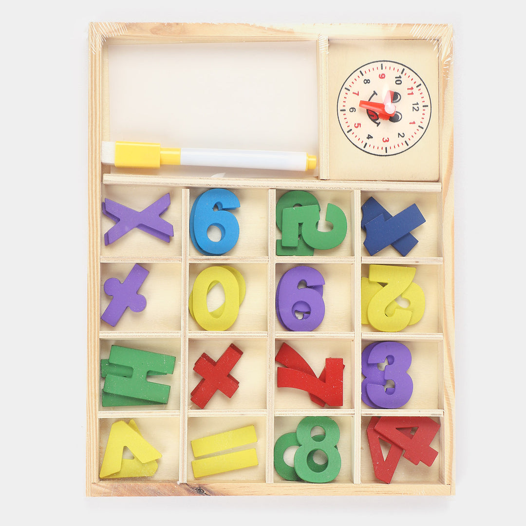 Computation Study Box Wooden Toy