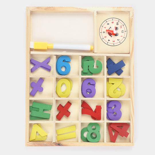 Computation Study Box Wooden Toy