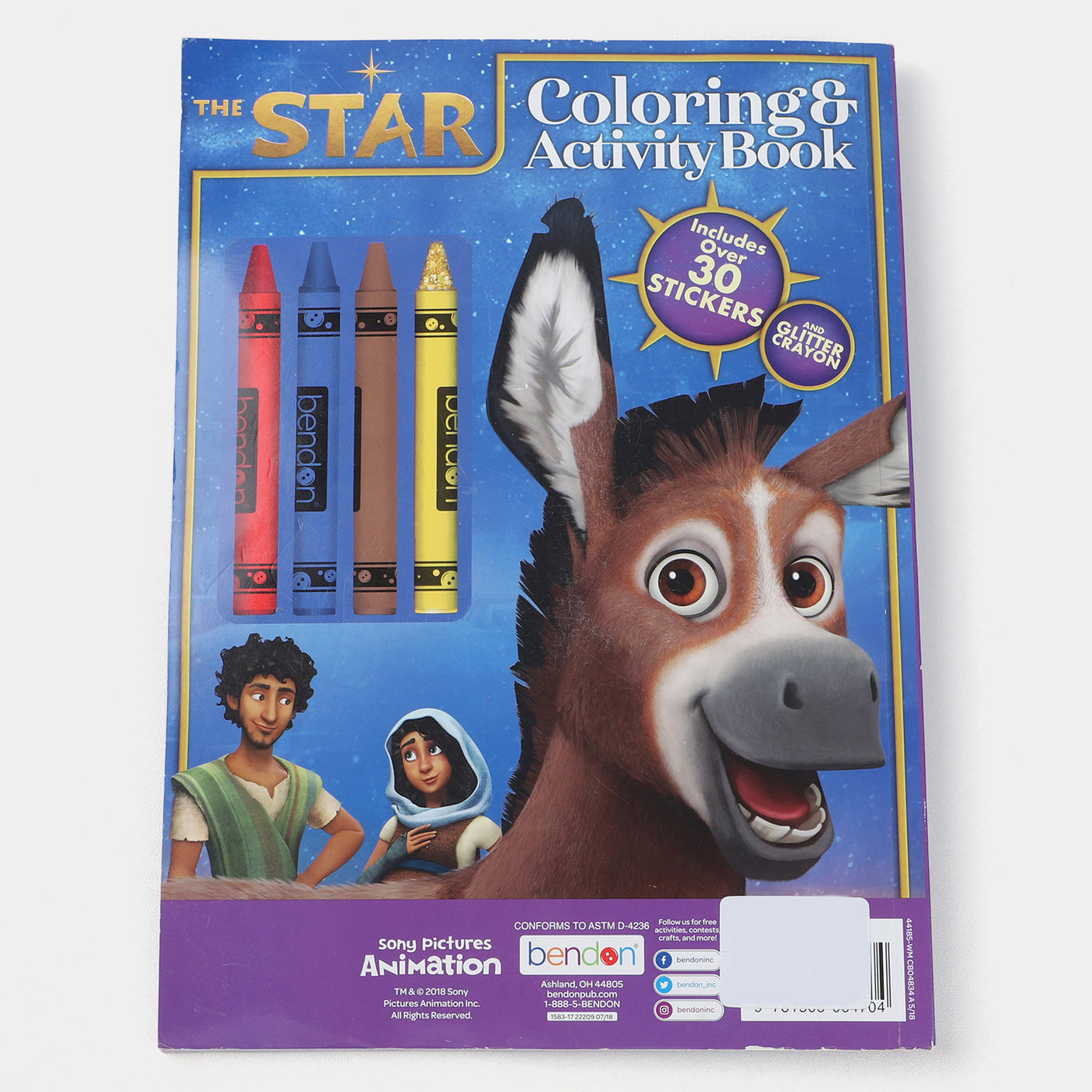 The Star Activity Coloring Sticker Book