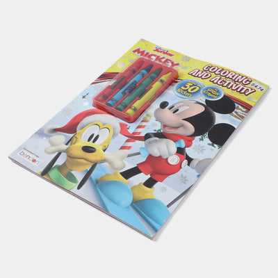 Mickey Mouse Carynons Colouring Sticker Book