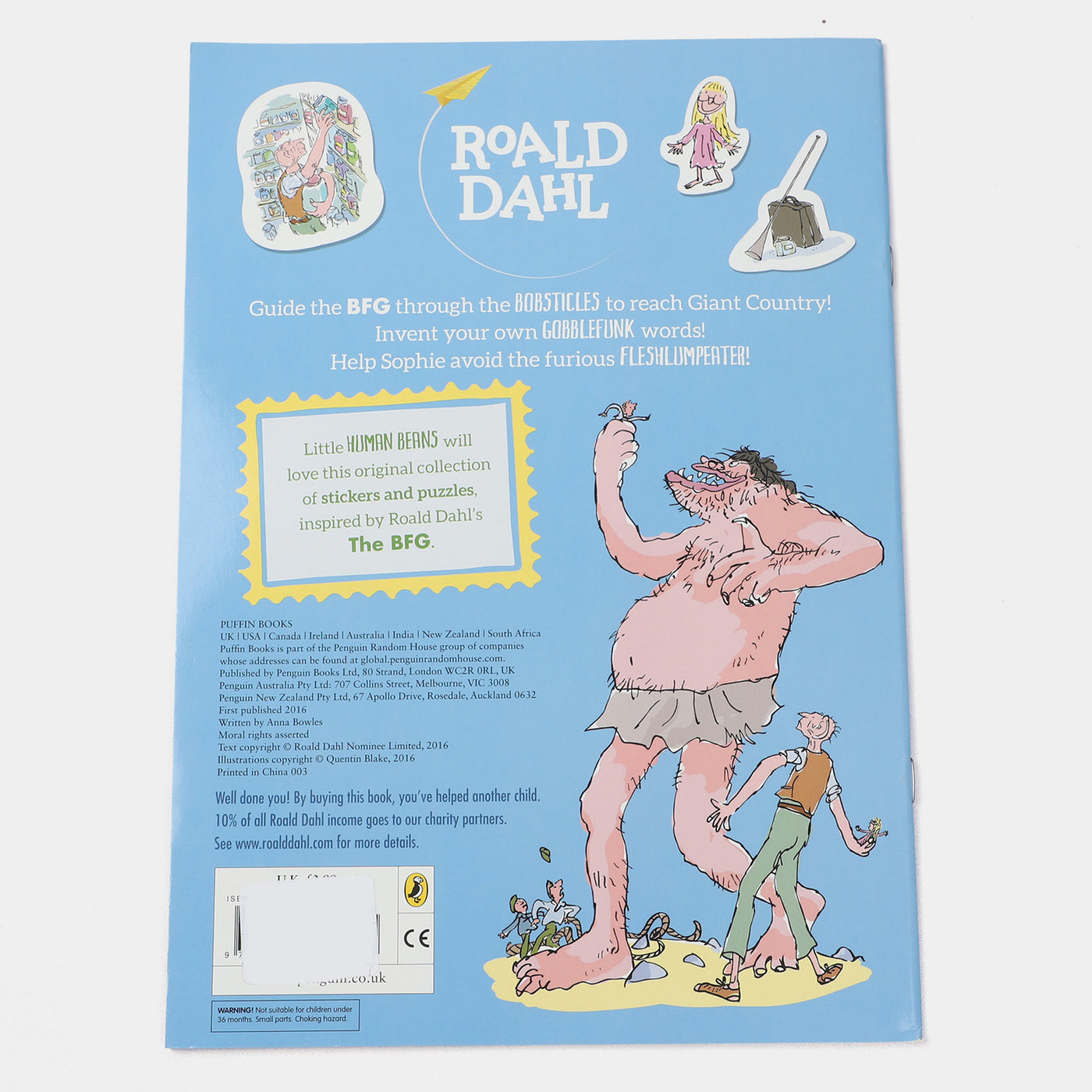 Roald Dahl Sticker Activity Book