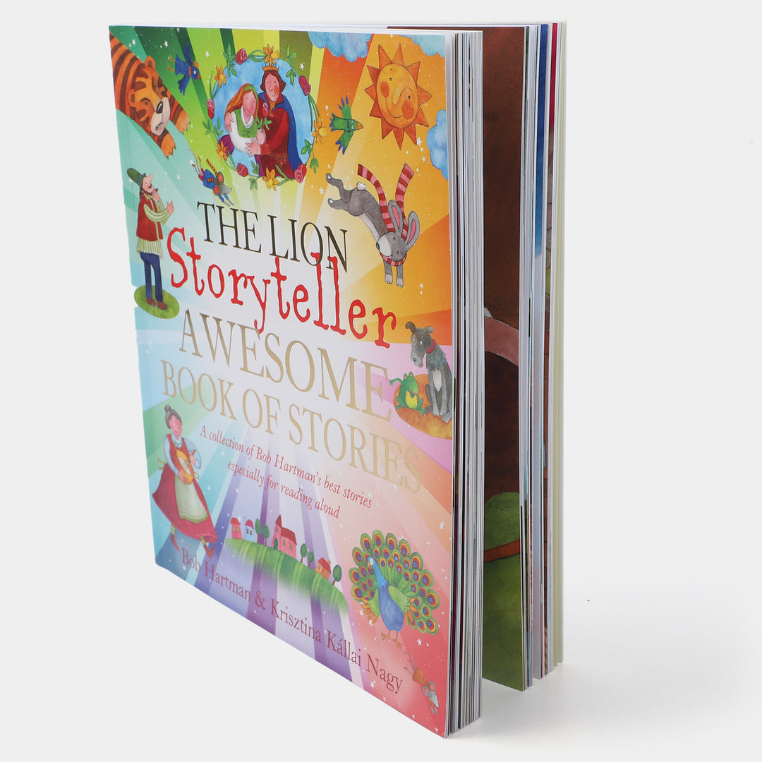 Story Book The Lion Story Teller For Kids