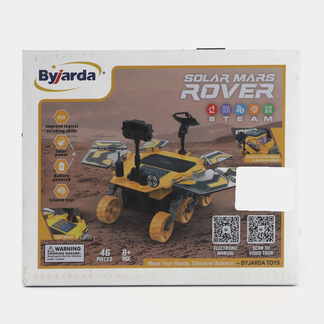 Solar Mars Rover Assembled Toy For Kids