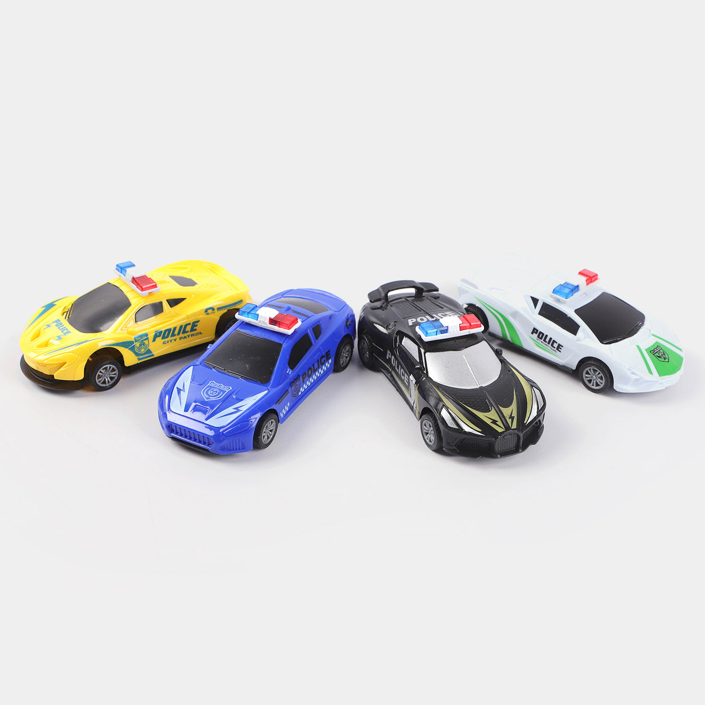 Pull Back Police Car Toy For Kids