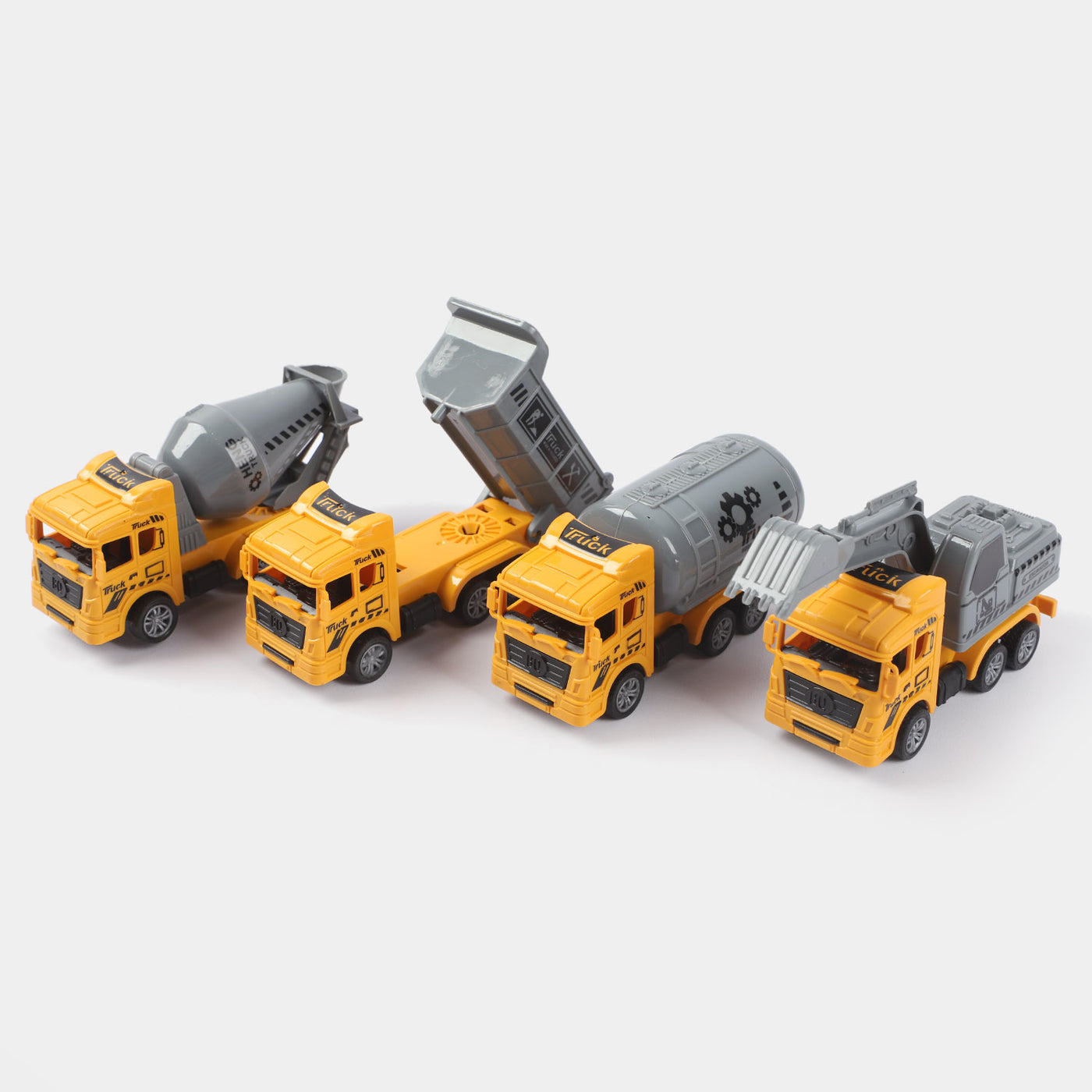 Pull Back Construction Truck For Kids