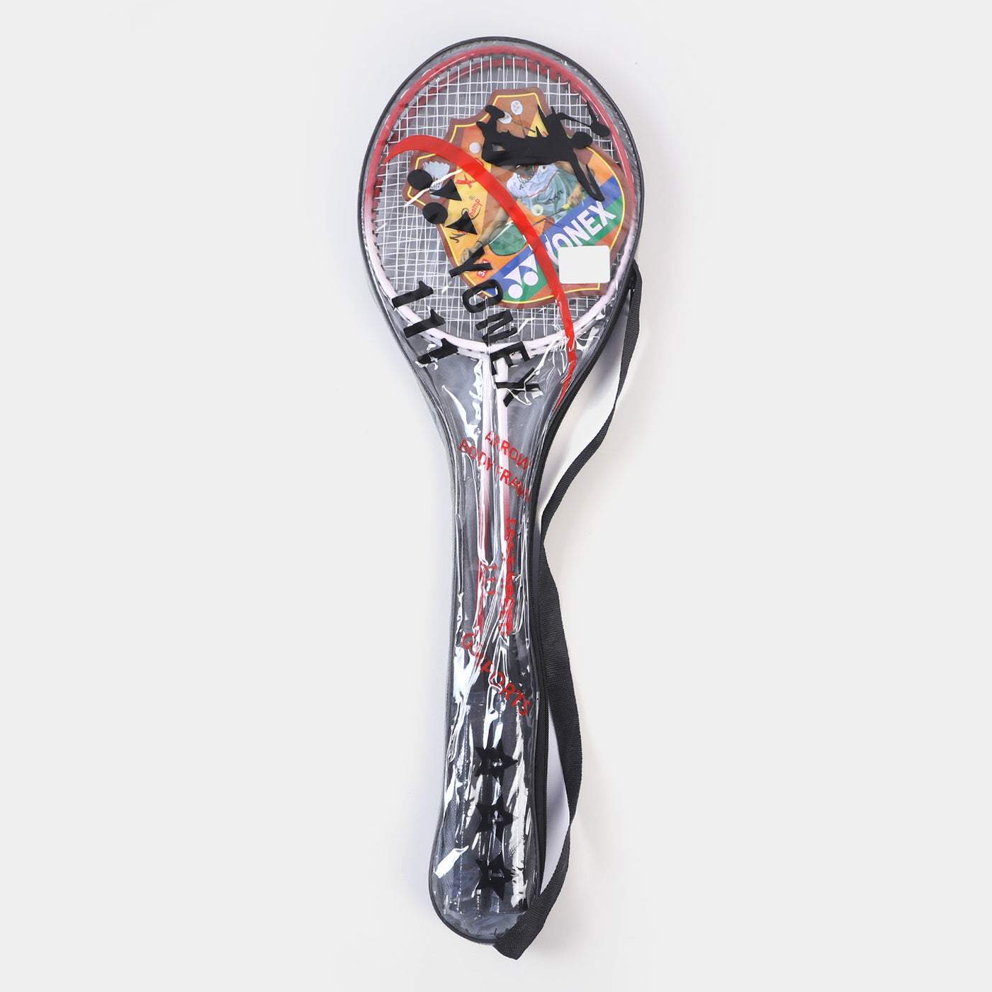 BADMINTON RACKET PAIR WITH CARRYING BAG