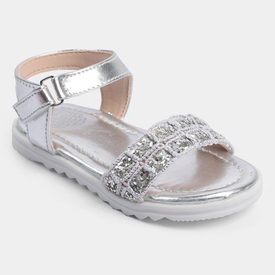 Girls Sandal SA-30-SILVER