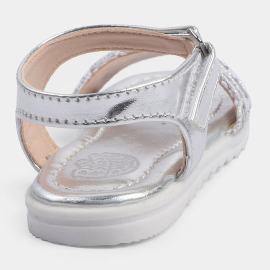 Girls Sandal SA-30-SILVER