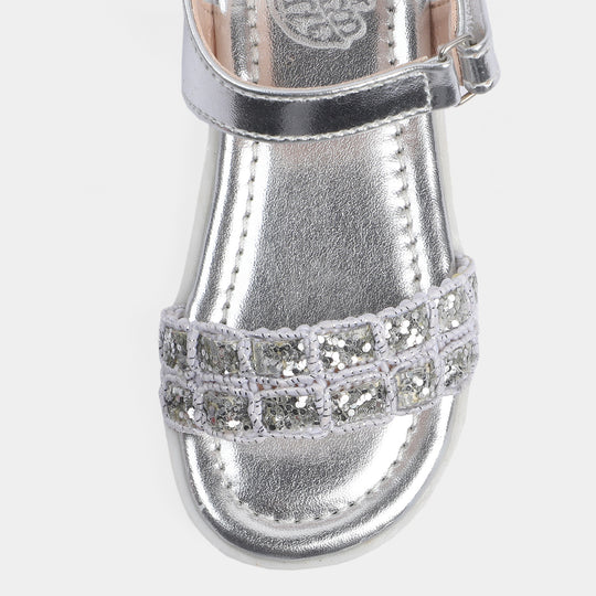 Girls Sandal SA-30-SILVER