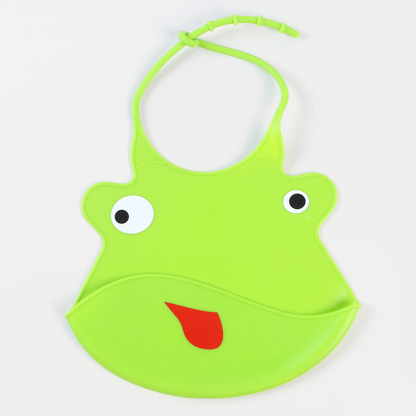 Baby Silicone Bib Green | 3M+