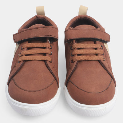 Boys Sneakers 203-65-BROWN