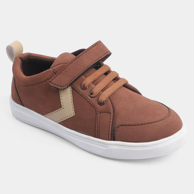 Boys Sneakers 203-65-BROWN