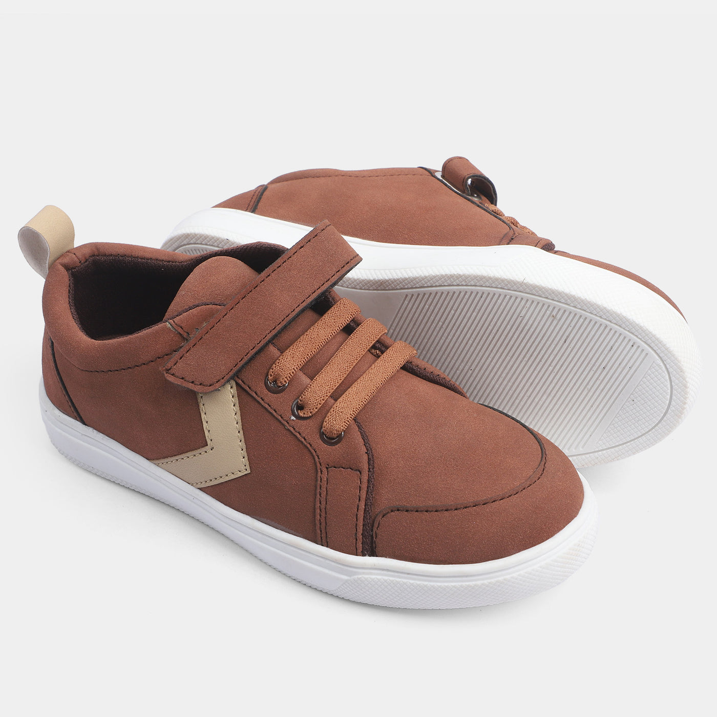 Boys Sneakers 203-65-BROWN