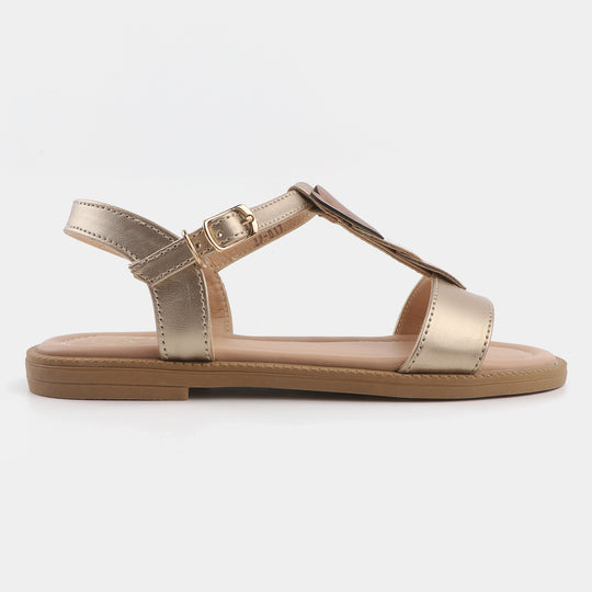 Girls Sandal ZP-017-Golden