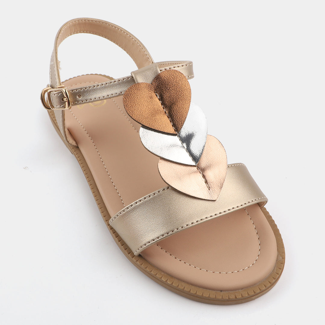 Girls Sandal ZP-017-Golden