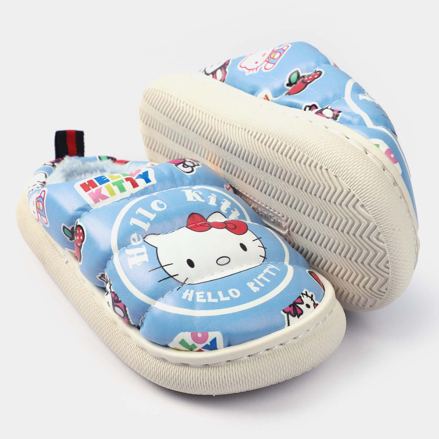 Character Girls Slipper Fur Character-Light Blue