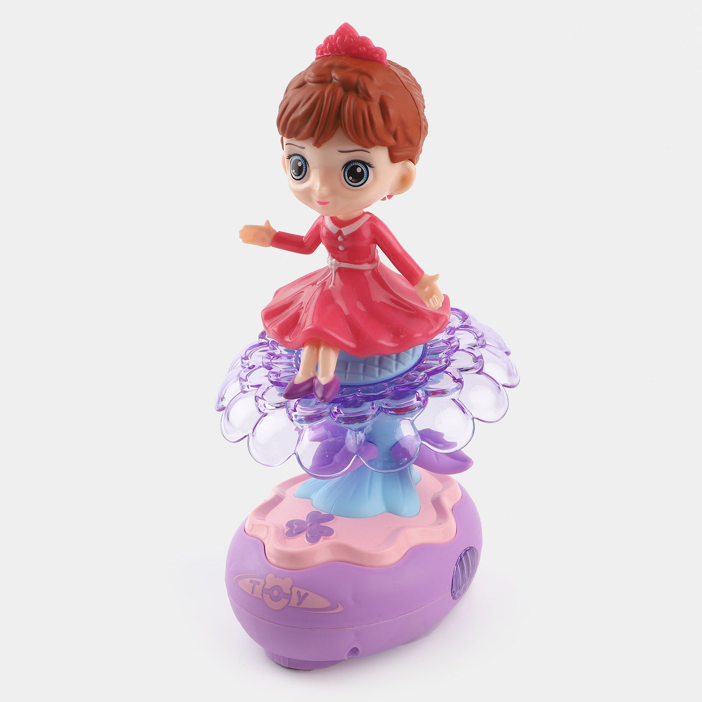 Electric 360 Rotating Petal Girl Toy