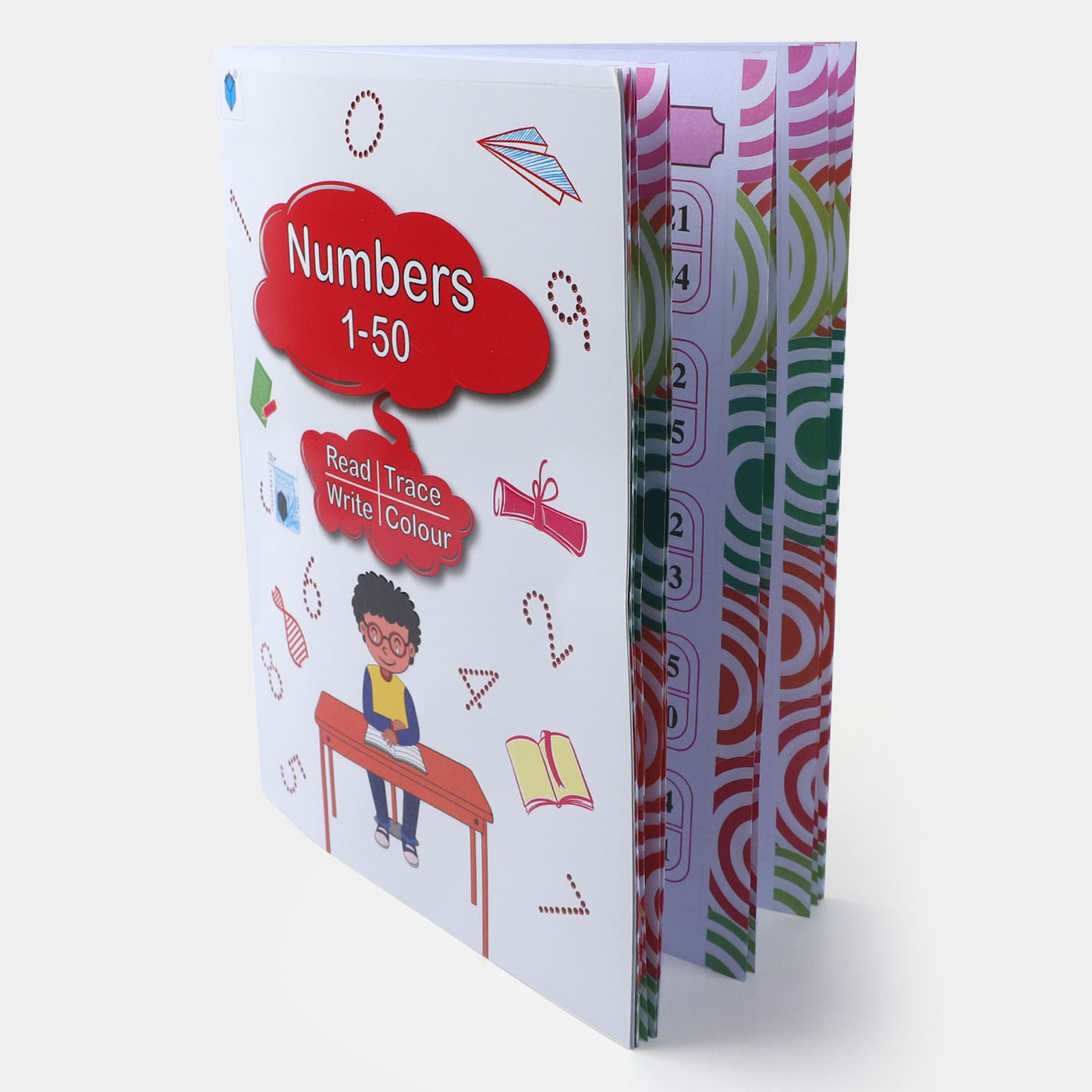 Numbers 1-50 Writing & Read Book For Kids