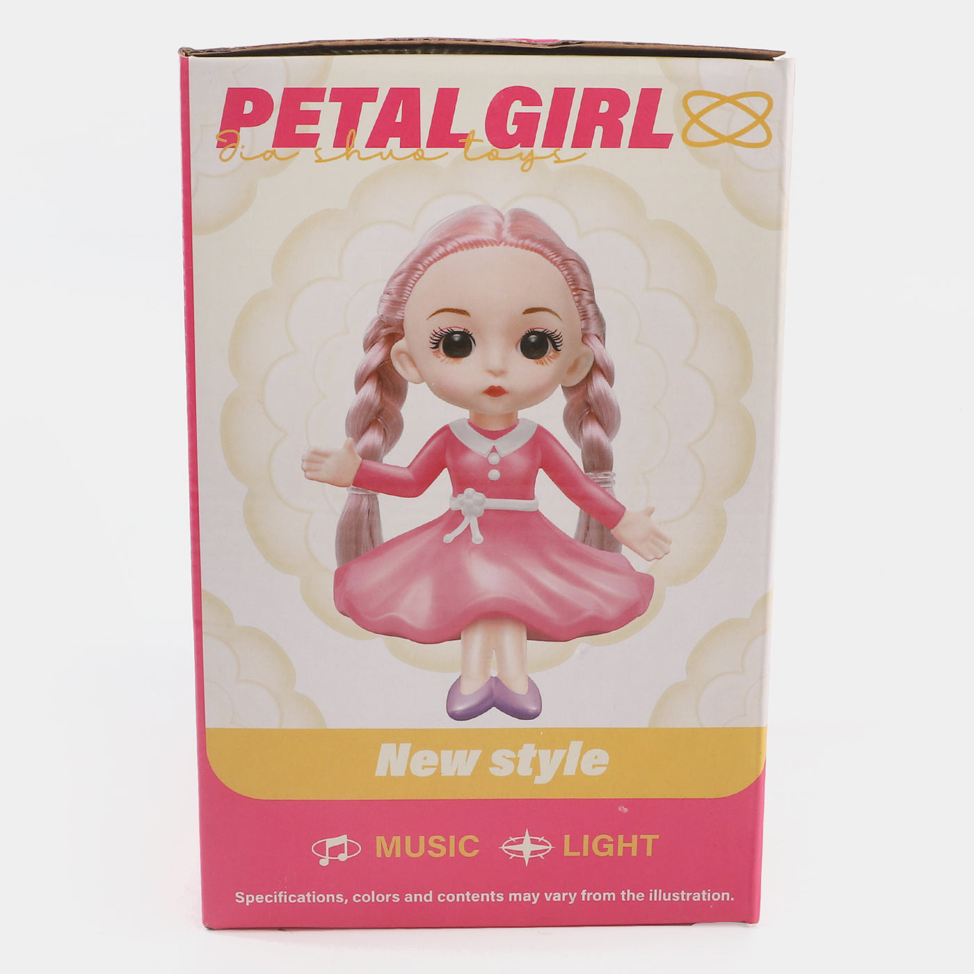 Electric 360 Rotating Petal Girl Toy