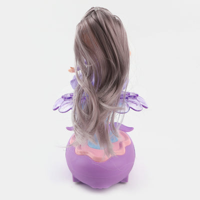 Electric 360 Rotating Petal Girl Toy