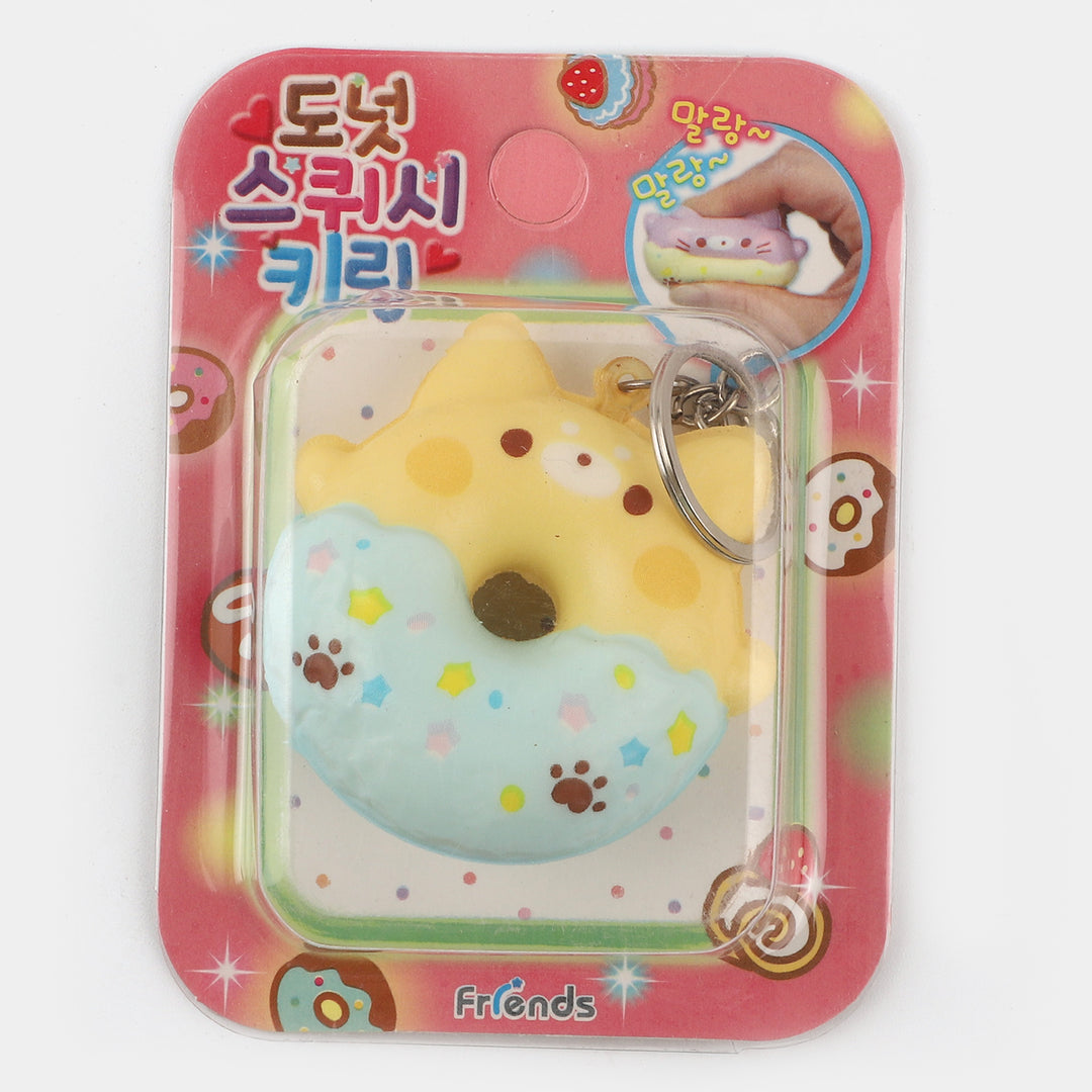 Key Chain Cartoon Donut
