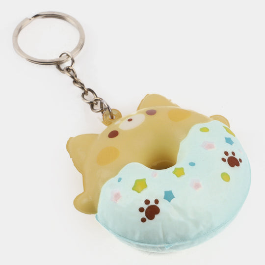 Key Chain Cartoon Donut