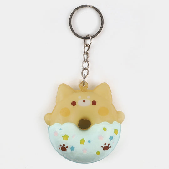 Key Chain Cartoon Donut