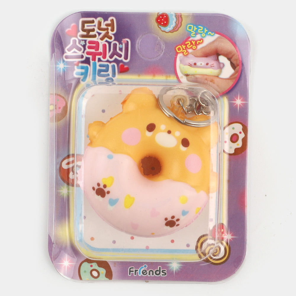 Key Chain Cartoon Donut
