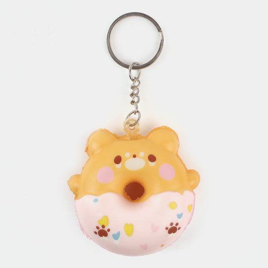 Key Chain Cartoon Donut